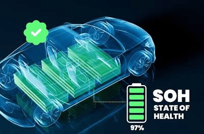 Batéria elektromobilu a stav SOH (State of Health) – čo overiť pri kúpe jazdeného EV.