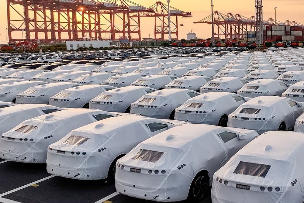 Import elektromobilu